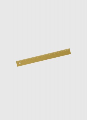 Guldfärgad Linjal, 30 cmSnygg guldfärgad linjal.Längd: 30 cm