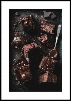 Poster, In Love With ChocolateEtt fotoprint som passar perfekt till chokladälskaren.Tryckt på miljövänligt 230g, matt papperFinns i flera storlekar Postern levereras utan ram