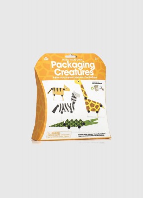 Kartongdjur - SafariLär dina barn om återvinning! Här kan du skapa vilda djur med hjälp av gamla kartonger från till exempel frukostflingor.256x303x68 mmMaterial: Kartong