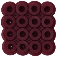 Photopearls 6000 Färg nr 4 VinrödPhotopearls refillpåse med 6000 st pärlor i en förpackning.Storlek: 5x5 mmHål: 2,5 mm