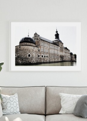 Poster, Vadstena slottFotoposter över det vackra slottet i Vadstena. Tryckt på miljövänligt 230g, matt papperFinns i fler storlekar Postern levereras utan ram