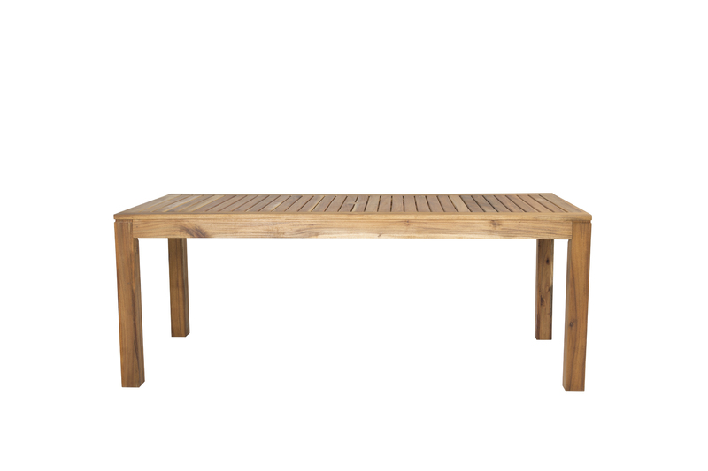 Peter - ett rektangulärt matbord som imponerar med sin klassiska design och iögonfallande yttre. Bordet har raka nordiska former och är genomgående tillverkat i det hållbara materialet acacia - lika praktiskt som vackert helt enkelt. Samla familj och vänn